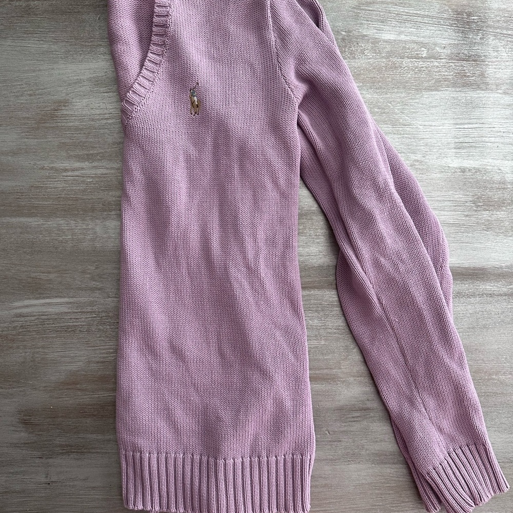 Polo by Ralph Lauren Pink V-Neck Sweater